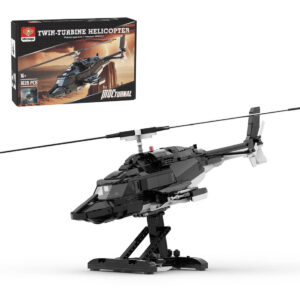 MOC-149250 Airwolf Helicopter Model(1039PCS)by MOCturnal